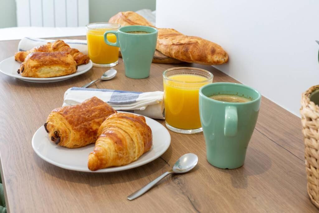 New ! Creac'H - Charmant Studio Neuf Proche Centre-Ville Et Fac / Tout Confort / 100M Du Bus Brest Luaran gambar